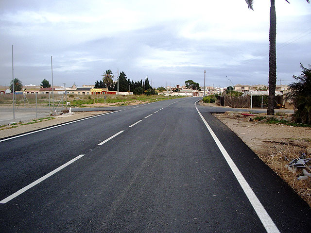 Obras Públicas finaliza las obras de mejora del tramo inicial de la carretera que conecta San Javier con Cartagena - 1, Foto 1