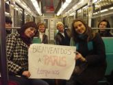 14 jóvenes lorquinos participaron el pasado fin de semana en las acciones del programa “Xenios” en Edimburgo y París