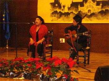 Las dos lámparas mineras de Encarnación Fernández dan brillo a “La Unión haciendo camino” - 1, Foto 1
