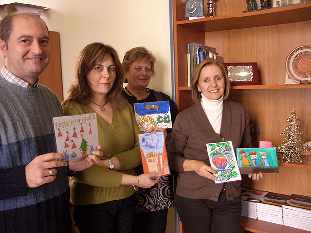 Santomera da la bienvenida a la Navidad con la tercera edición del concurso de tarjetas navideñas 2008-2009 - 1, Foto 1