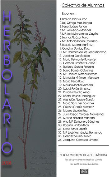 Mañana se inaugura la muestra colectiva de pintura “Herbolario”, realizada por 34 alumnos de la Escuela Municipal de Artes Plásticas - 1, Foto 1