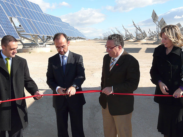 El huerto solar Soltec de La Alcayna de Molina de Segura ha sido inaugurado hoy martes 2 de diciembre - 1, Foto 1