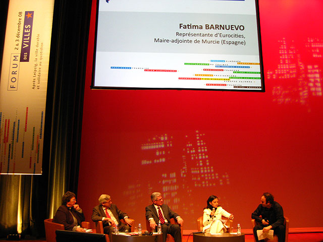 Fatima Barnuevo asiste como ponente al foro de las ciudades que se desarrolla en Montpellier junto a la comisaria europea de política regional - 1, Foto 1