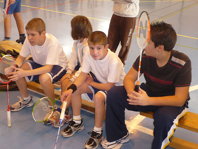 Un total de 84 escolares participan en el torneo escolar de bdminton, enmarcado en el programa “Haz deporte, haz salud” - 4