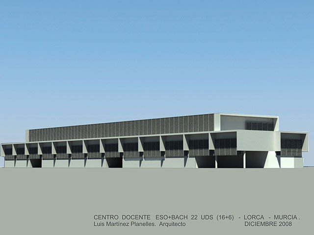 El nuevo instituto de Lorca, que costará 5,5 millones euros, acogerá 690 alumnos de ESO y Bachillerato - 3, Foto 3