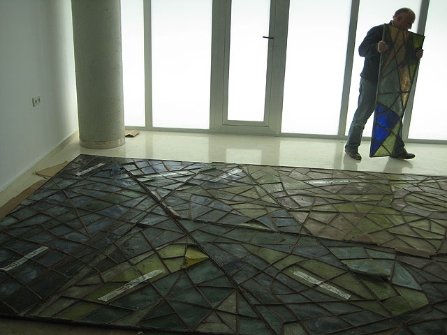 Luz verde a la  instalación de las monumentales vidrieras del Club Remo, obra de Muñoz Barberán - 2, Foto 2