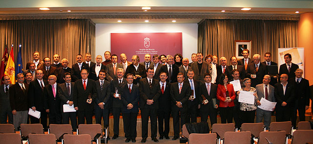 El consejero de Obras Públicas hace entrega de los III Premios a la Calidad en la Edificación de la Región de Murcia - 1, Foto 1