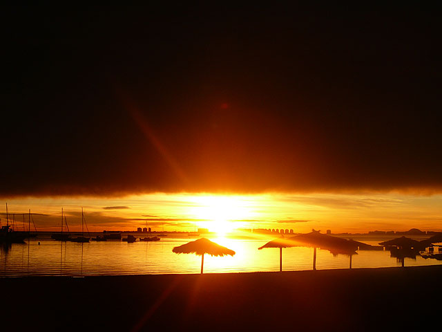 Espectacular amanecer de esta mañana en Santiago de la Ribera - 3, Foto 3