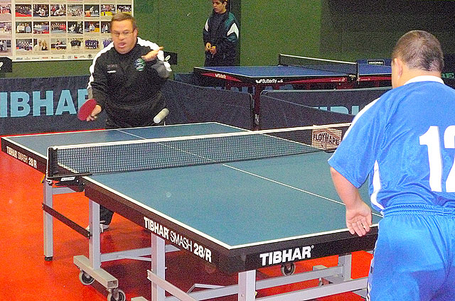 Un total de quince alumnos del Centro Ocupacional “José Moya” participan en el campeonato regional de tenis de mesa, Foto 3