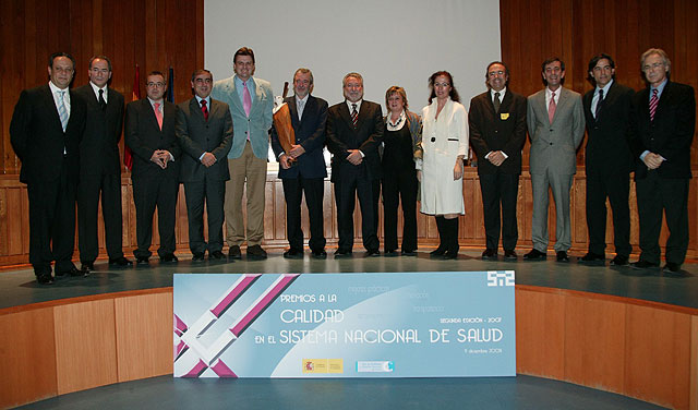 El doctor Pedro J. Saturno, profesor de la Universidad de Murcia, galardonado en los II Premios de Calidad del SNS - 1, Foto 1