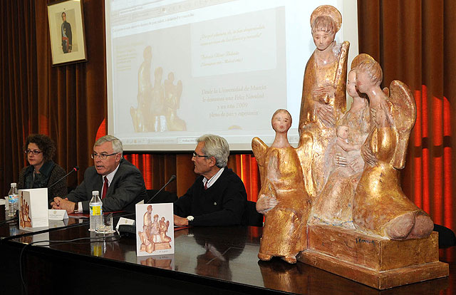 Un Nacimiento de Campillo ilustrará la tarjeta de Navidad de la Universidad de Murcia. - 1, Foto 1