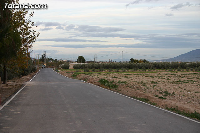 Inauguran la rehabilitación y pavimentación del firme del camino de la Casa de Cervantes-Deilor, Foto 1