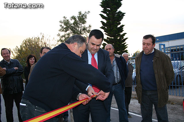 Inauguran la rehabilitacin y pavimentacin del firme del camino de la Casa de Cervantes-Deilor - 13