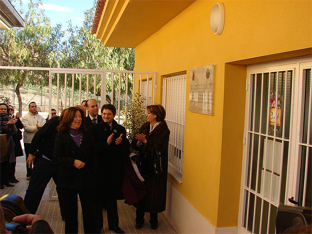 El Alcalde de Lorca y la Directora General de Centros inauguran el Pabellón de Infantil del Colegio Andrés García Soler - 1, Foto 1