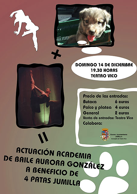 La Academia de Baile Aurora González ofrece una actuación cuyos fondos donará a la Asociación 4 patas - 1, Foto 1