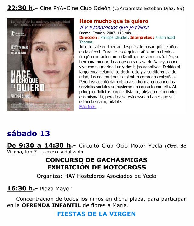 Agenda cultural de Yecla hasta el 17 de diciembre - 2, Foto 2