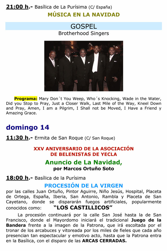 Agenda cultural de Yecla hasta el 17 de diciembre - 3, Foto 3