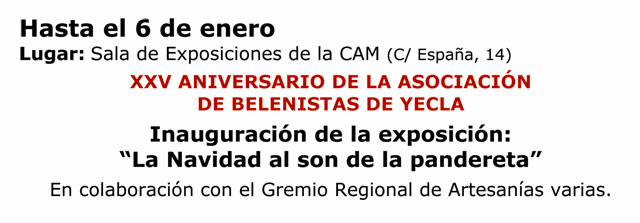 Agenda cultural de Yecla hasta el 17 de diciembre - 5, Foto 5