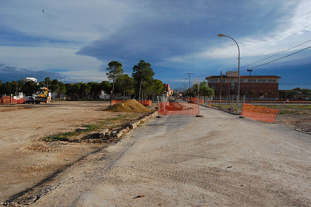 La construcción de la red de colectores de aguas pluviales de Las Torres, con paso firme - 2, Foto 2