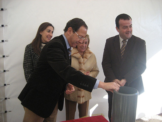 Cámara coloca en El Esparragal la primera piedra del décimo Cuartel de la Policía Local del municipio - 2, Foto 2