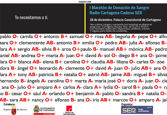 I Maratón de Donación de Sangre el próximo jueves - 2, Foto 2