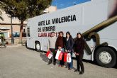 El autobús del 112 contra la violencia de género pasa por Lorquí