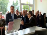 El delegado del Gobierno visita la nueva oficina de Correos de Alquerías