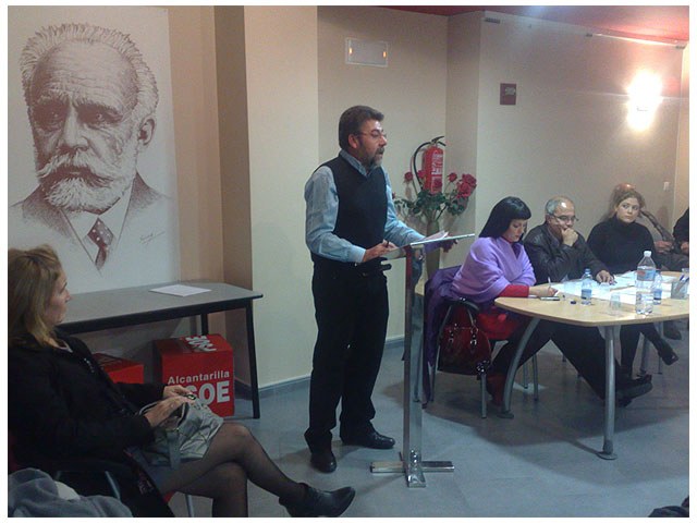 Alfonso Martínez, nuevo Secretario General del PSOE Alcantarilla - 1, Foto 1