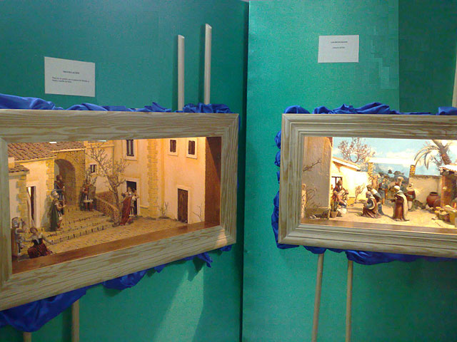 Murcia que se fue recupera 15 dioramas que representan un belén  con lugares emblemáticos de la ciudad y la huerta - 1, Foto 1