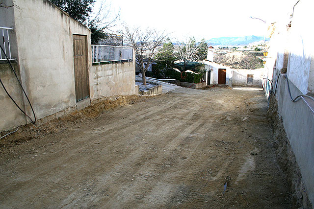 Comienzan las obras de mejora de las calles de El Cabezo y Algezares - 1, Foto 1
