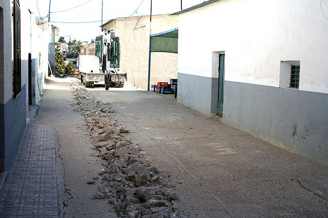 Comienzan las obras de mejora de las calles de El Cabezo y Algezares - 2, Foto 2