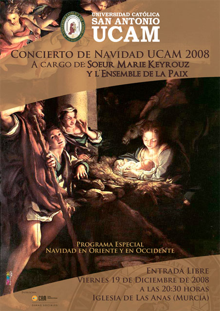 La UCAM celebrará su Concierto de Navidad en Las Anas - 2, Foto 2