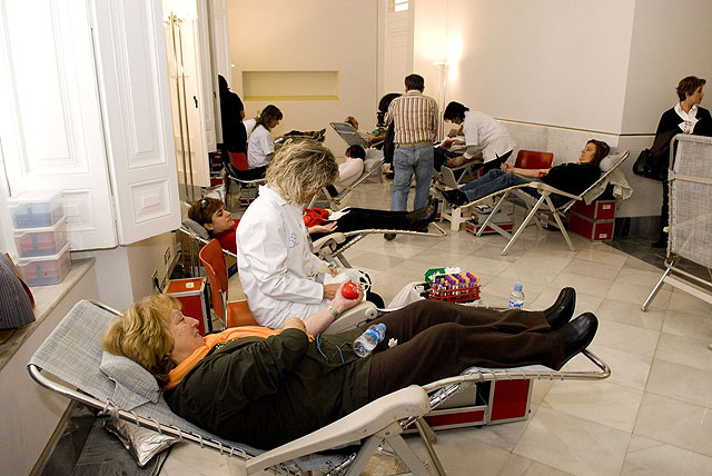 El I Maratón de Donación de Sangre en el Palacio Consistorial tiene lugar hoy - 1, Foto 1