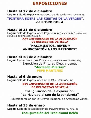 Agenda cultural hasta el martes 23 de diciembre - 1