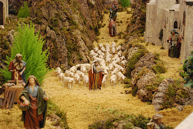 La Ermita de los Santos Médicos, escenario del belén muncipal navideño - 1, Foto 1