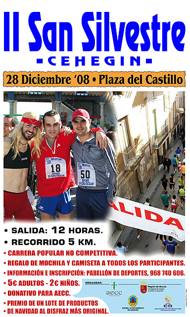 La II San Silvestre recorrerá los principales monumentos de Cehegín - 1, Foto 1