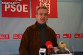 Otálora (PSOE) recuerda que 'M. Andreo está imputado en la instrucción del caso Totem'