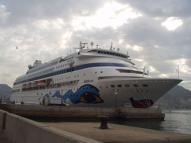 El Aida Cara inaugura la temporada turística de cruceros en Cartagena - 1, Foto 1