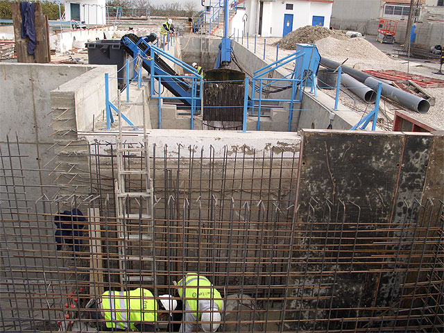 El proyecto de adecuación del depósito de la Estación Depuradora de Aguas Residuales -EDAR Sur- para tanque de tormentas almacenará hasta 230.000 litros de aguas pluviales en Santomera - 2, Foto 2