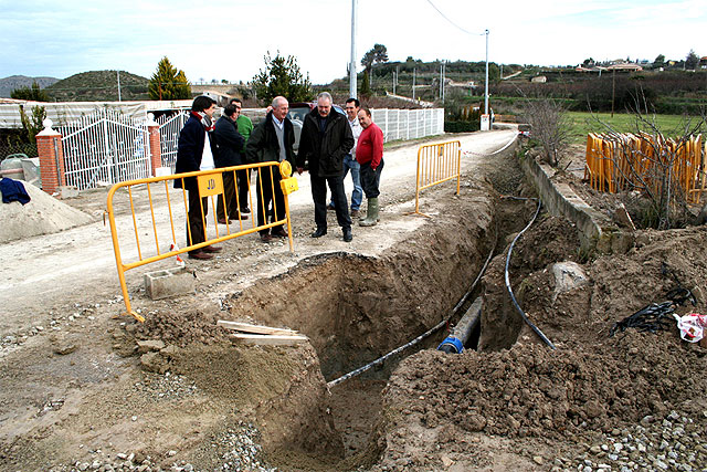 Comienzan las obras de saneamiento de las pedanías ribereñas del Argos - 1, Foto 1
