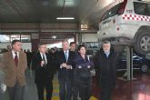 Valcrcel inaugura las nuevas instalaciones del Parque Mvil Regional, cuyos vehculos prestan ms de 20.000 servicios al año