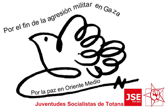 Juventudes Socialistas de Totana se suma a las movilizaciones para pedir el fin de la agresión militar israelí contra Gaza - 1, Foto 1