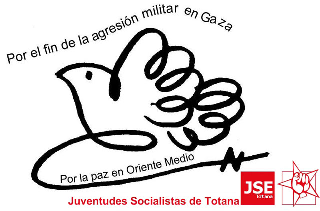 Juventudes Socialistas de Totana se suma a las movilizaciones para pedir el fin de la agresión militar israelí contra Gaza, Foto 1