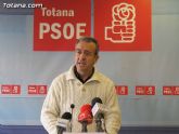 Los socialistas dicen que 'la remodelacin del gobierno en Totana no contribuir a superar la crisis'
