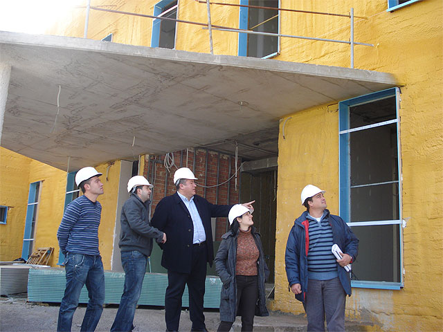 Visita a las obras de la ampliación del Centro de Salud de La Unión - 1, Foto 1