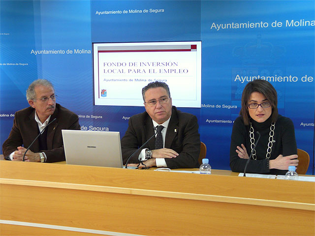 El Ayuntamiento de Molina de Segura presenta un total de 35 proyectos que serán financiados con el Fondo Estatal de Inversión Local y darán empleo a 579 trabajadores - 1, Foto 1