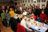 Comida de navidad del Grupo Municipal Popular con los medios de comunicacin