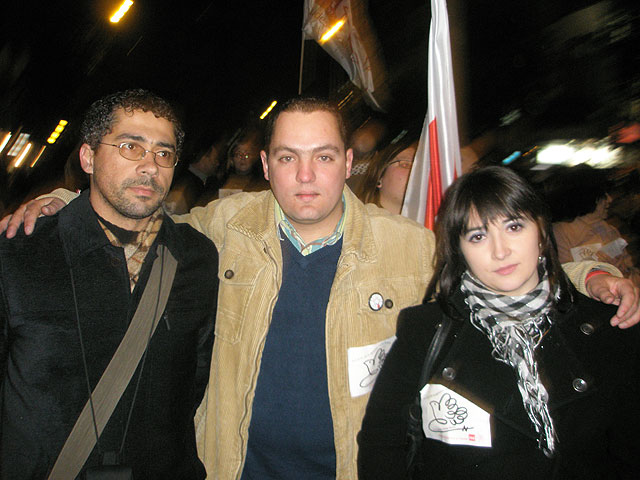 Juventudes Socialistas de Totana estuvo presente en la Manifestación en solidaridad con el pueblo palestino, Foto 1
