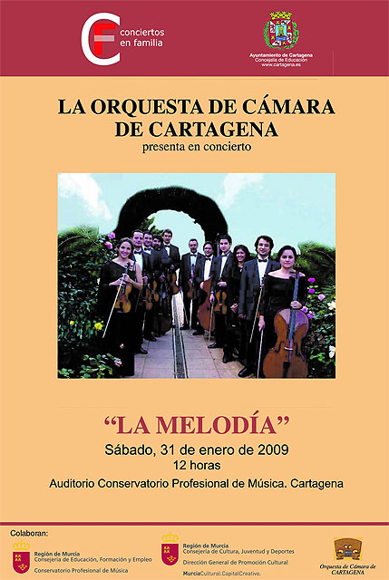 Vuelven los Conciertos en familia con la Orquesta de Cámara de Cartagena - 1, Foto 1