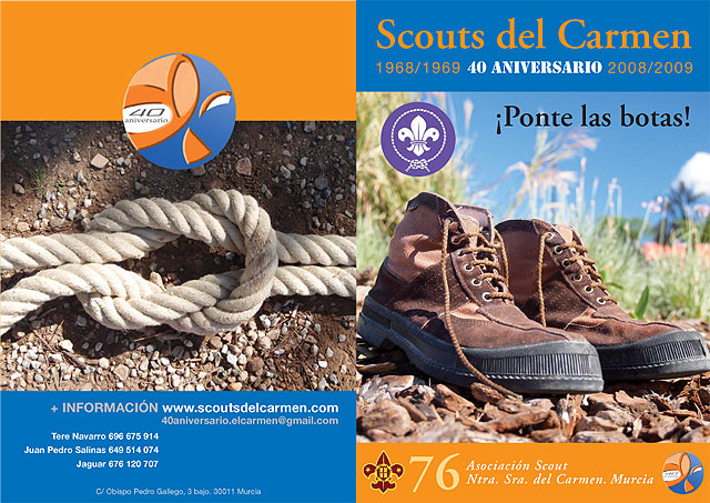 El Grupo Scout Ntra. Sra. del Carmen de Murcia conmemora el 40 aniversario de su creación con la realización de diversas actividades - 1, Foto 1